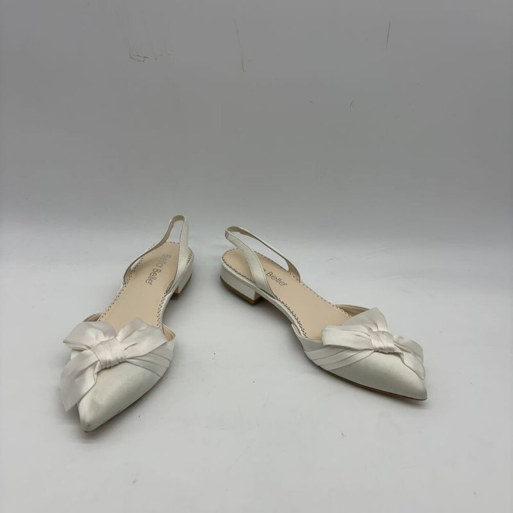 Bella Belle Slingback D'Orsay Bow Flats